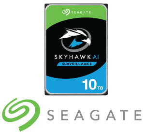 Seagate SkyHawk AI ST10000VE001 internal hard drive