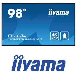 iiyama LH9875UHS-B1AG Digital signage flat panel