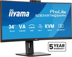 iiyama ProLite XCB3497WQSNPH-B1 UltraWide Monitor